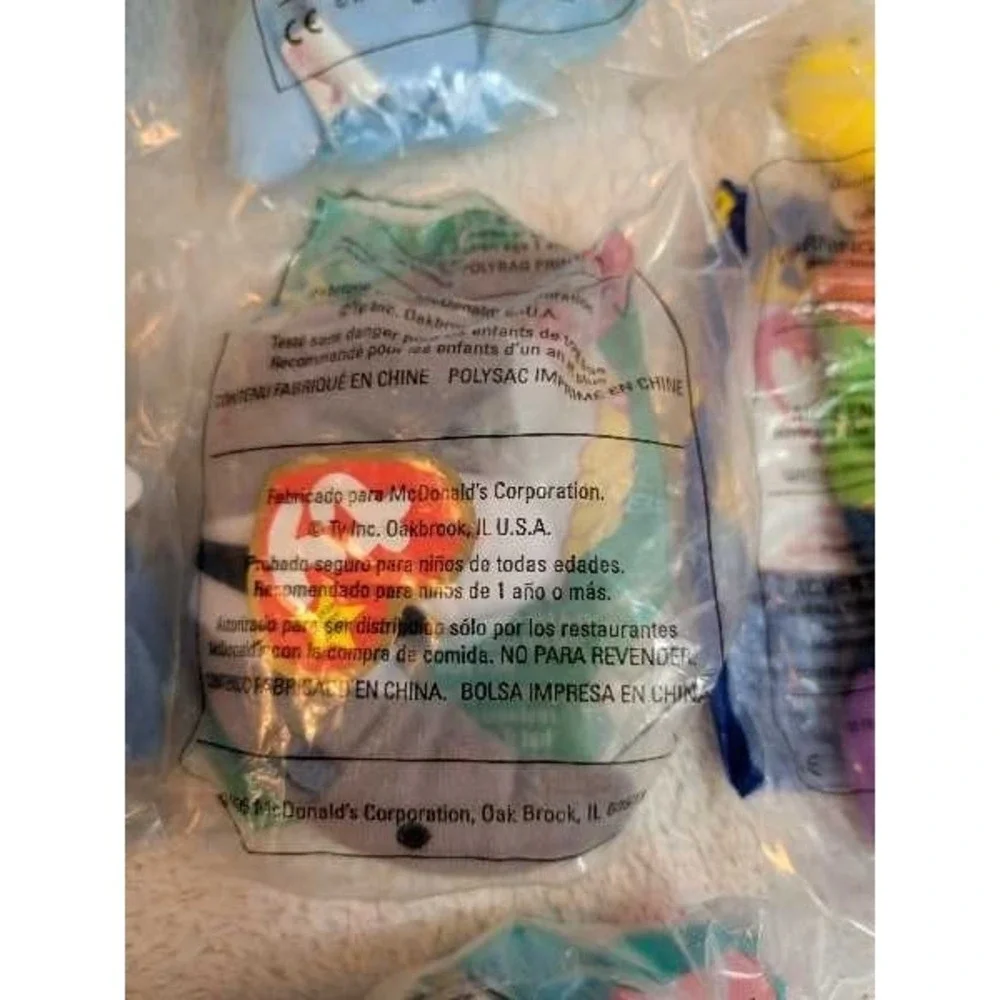 McDonald's Ty Beanie Babies Lot Of 17 Plush Toys Mcdonalds Collectible Bundle